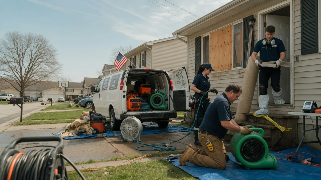 Water Damage Restoration in Vici, OK near me